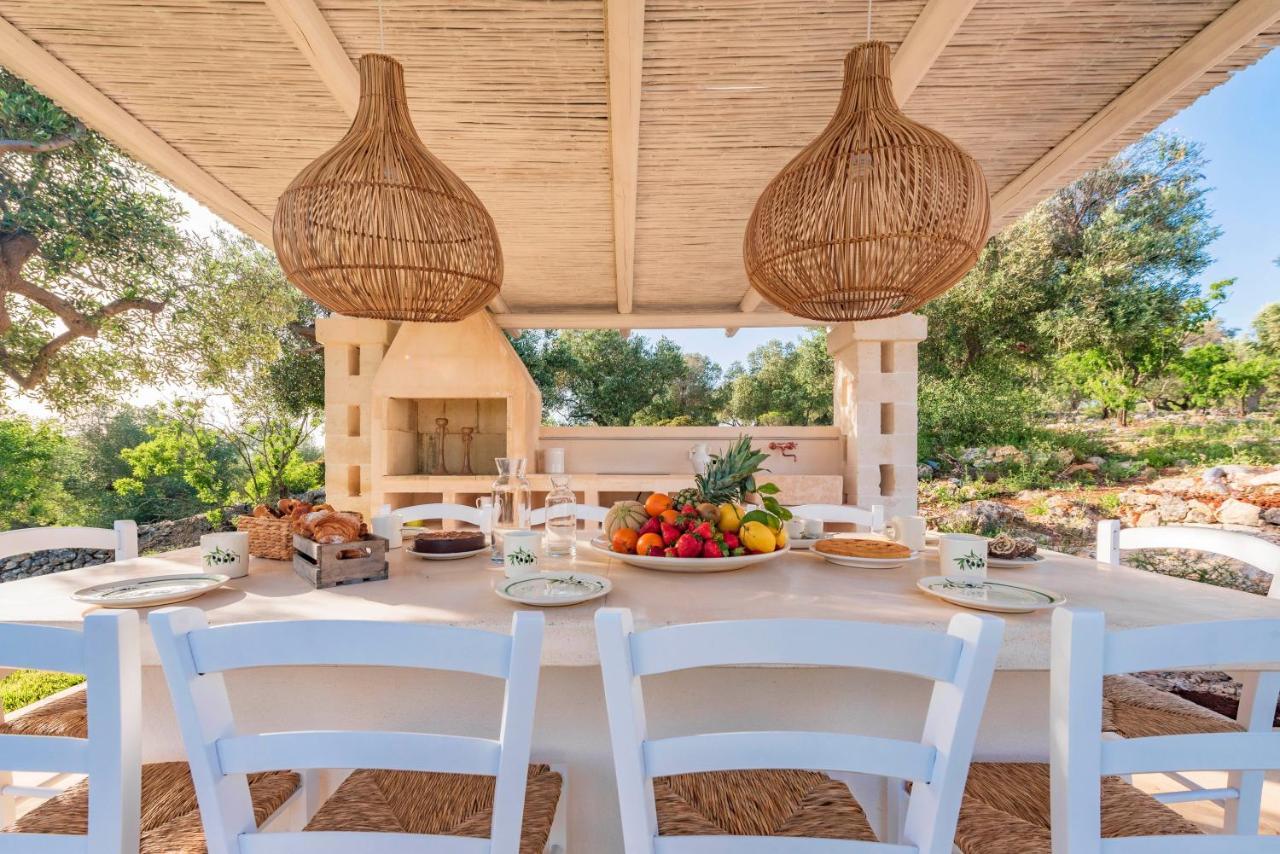 Tenuta Lamia Degli Ulivi - Ostuni Puglia - Ancient Lamia And Modern Villa Kültér fotó